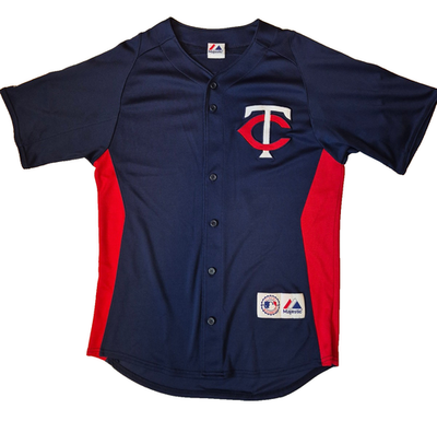 MLB MINNESOTA TWINS MAUER 7 ベースボールシャツ MINNESOTA TWINS JOE MAUER #7 NAVY BLUE 2011 BASEBALL JERSEY