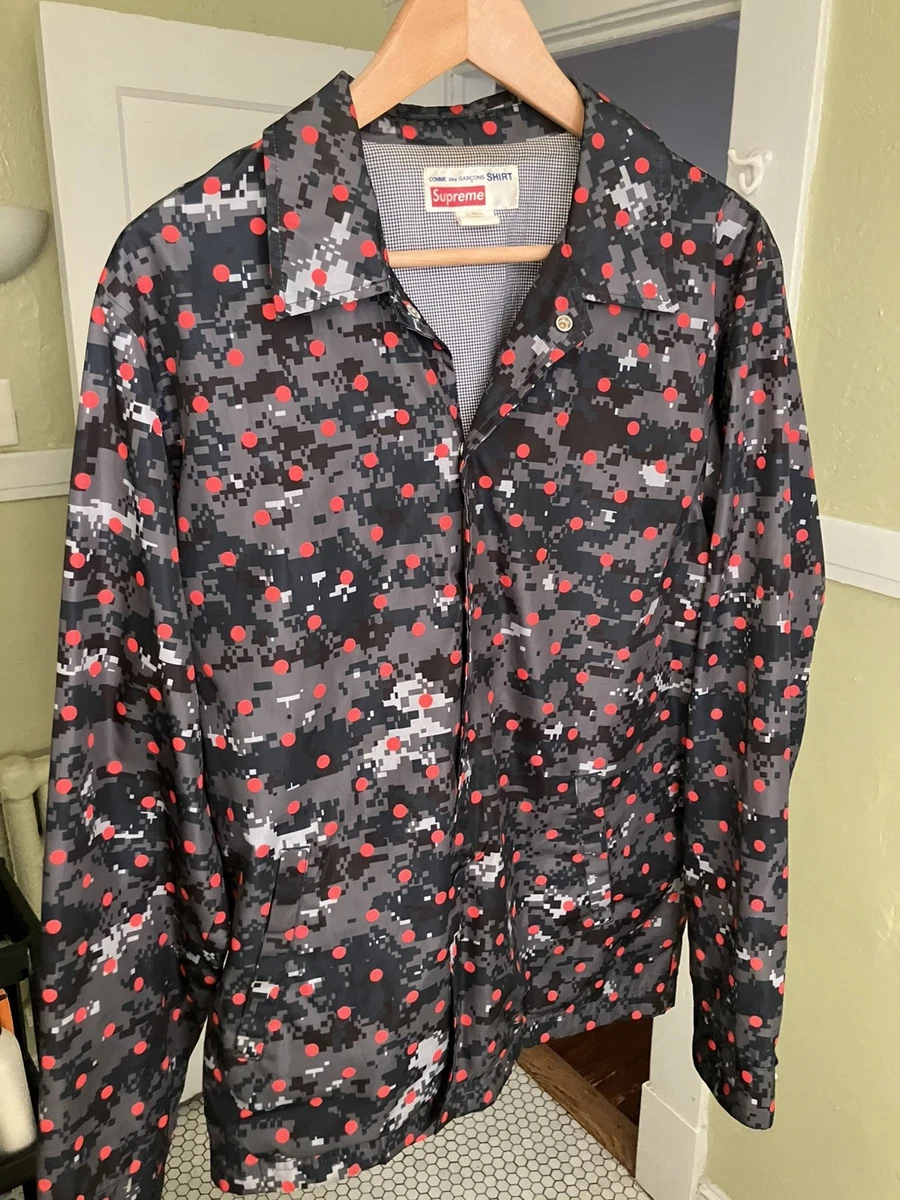コムデギャルソンシャツsupremeペイントジャケットカーハートダック早い者勝L supreme x comme des garcons products for sale | eBay