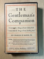 The Gentlemans Companion 1946 Exotic Drinking Book Vol 1 & 2