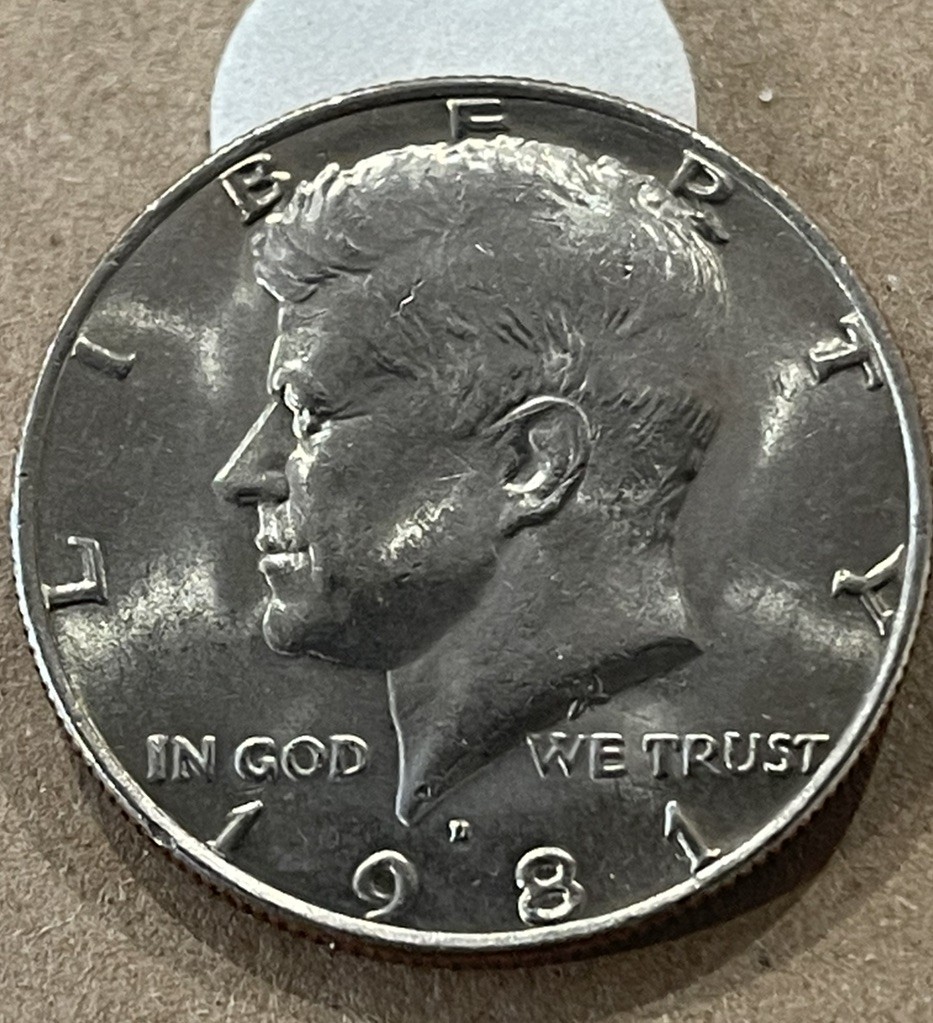 1981 D Kennedy Half Dollar Coin-Nice Rim- Free Shipping | eBay