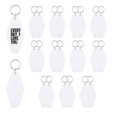 48 Pack Motel Hotel Keychain Blank Vintage Motel Key Tag Hotel Keychain5960