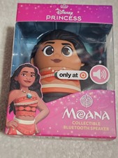 NEW Disney Princess Moana Bitty Boomer Collectible Bluetooth Speaker, Portable