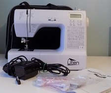 Uten Sewing Machine Many Built in Stitches/Letters/Numbers Plus Strong Carry Bag