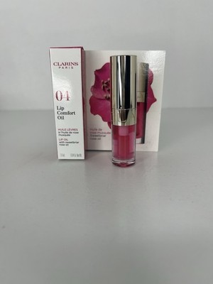 Clarins Lip Comfort Oil 04 Pitaya -Hydrating Gloss - 1.4mL / .04 Oz NIB