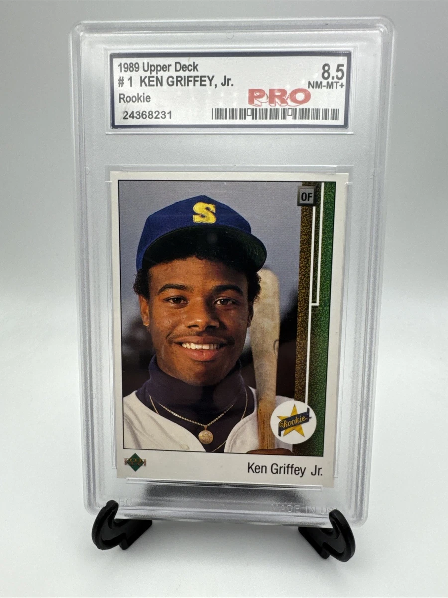 Upper Deck Ken Griffey Jr Baseball 8.5 Graded Rookie Sports Trading Cards &  Accessories for sale | eBay