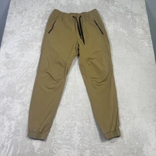 American Eagle Mens Active 24/7 Tech Flex Khaki Jogger Pants S AE Outfitters