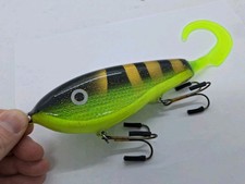 9.5" Hot Tails Nugget Squirrelly Goblin Glidebait Jerkbait Musky Lure