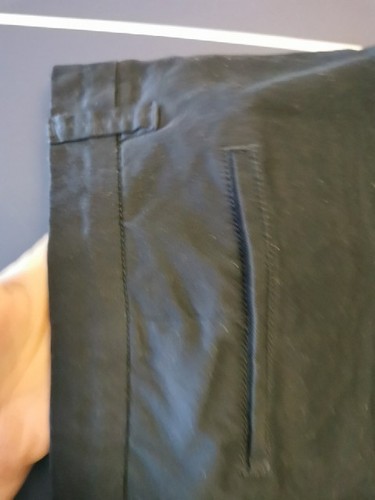 NEW MEN'S ALPHAR ONE NAVY CHINO TROUSERS Waist 38 inch, NWT - Picture 17 of 20