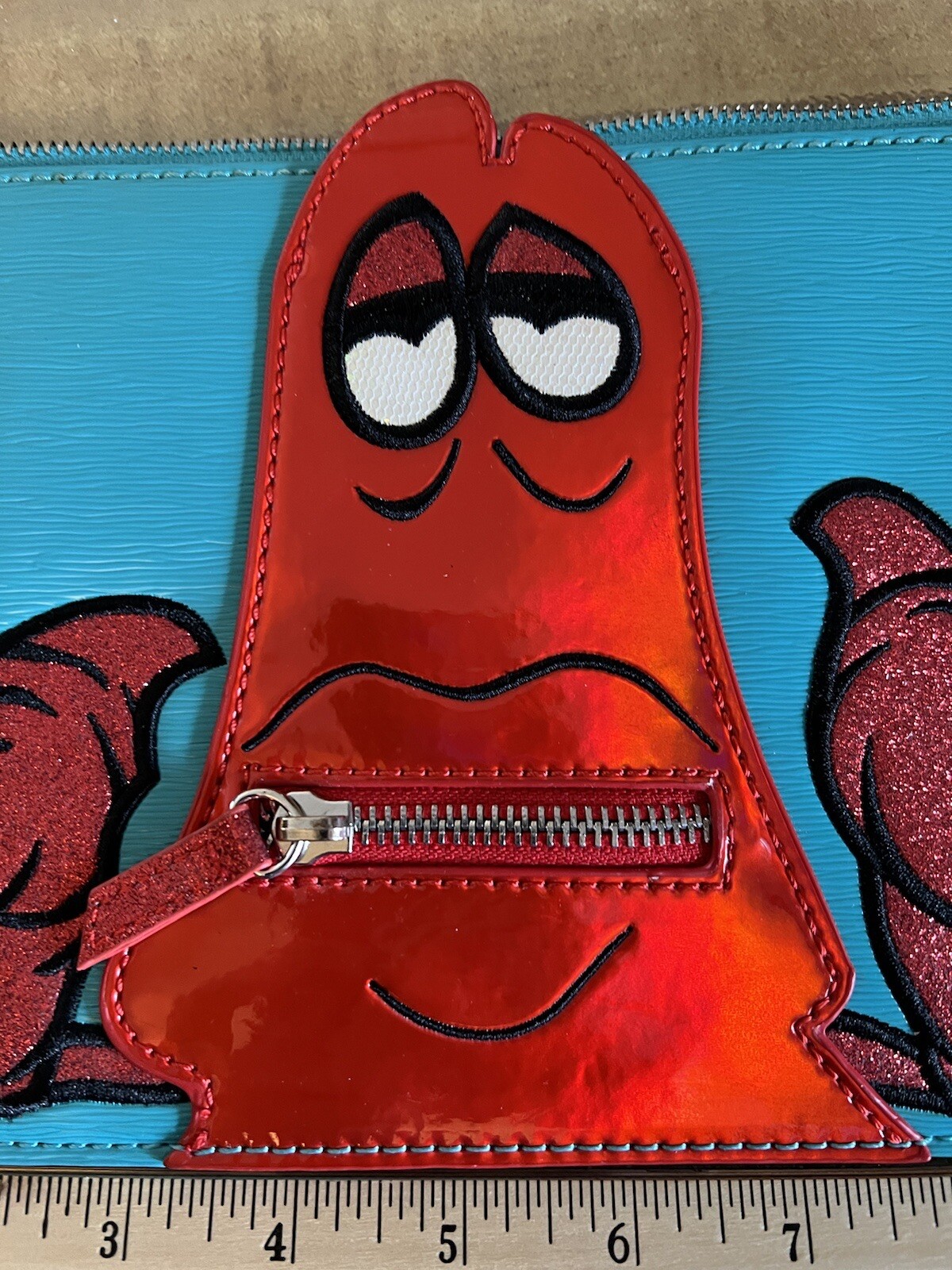 Disney The Little Mermaid Sebastian Purse Clutch … - image 9