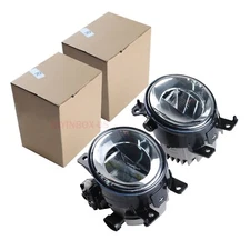 Front Bumper LED Fog Light Lamp LH&RH Pair For 2014-2020 Infiniti QX80
