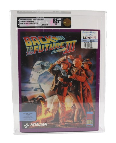 Back to the Future MSX Video Game Japan Ponyca 1985 | eBay
