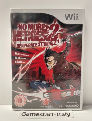 NO MORE HEROES 2 DESPERATE STRUGGLE - NINTENDO WII - GAME NEW SEALED NEW PAL