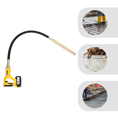 #ad #ad Concrete Vibrating Tool with 4.92ft Shaft Battery Included Ergonomic Design $130.15