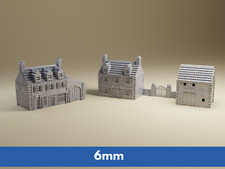 6mm Norman Rural Farm Bundle | Detailed WWII tabletop wargaming terrain