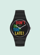 SWATCH TIMEFORTIME Unisex Wristwatch - SO29B100 - NWT