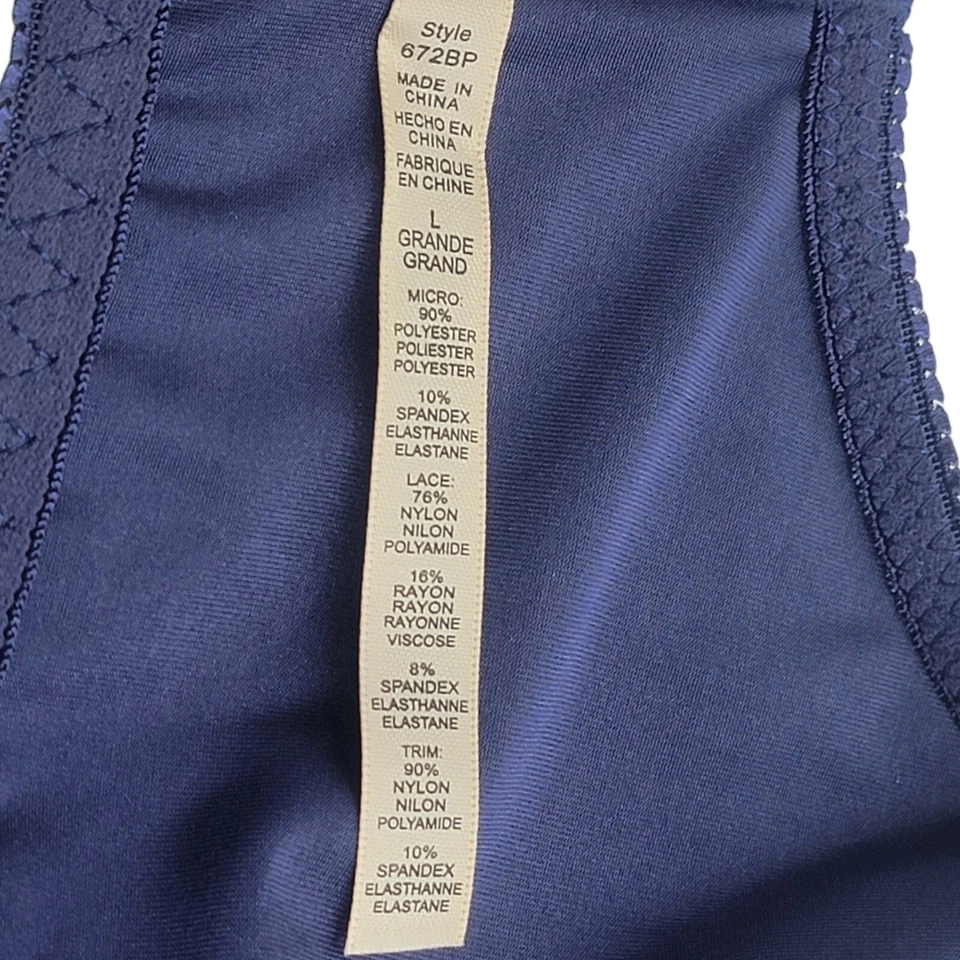 Sujetador de cizalla Rhonda para mujer talla L multicolor BETTY paquete de 4 almohadillas 672BP  Foto 2 de 4