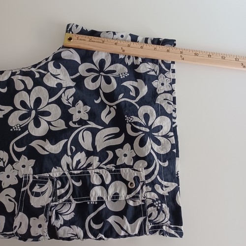 Anchor Blue Shorts Mens Size XL Floral Mesh Swim Board Shorts Blue - 第 9/10 張圖片