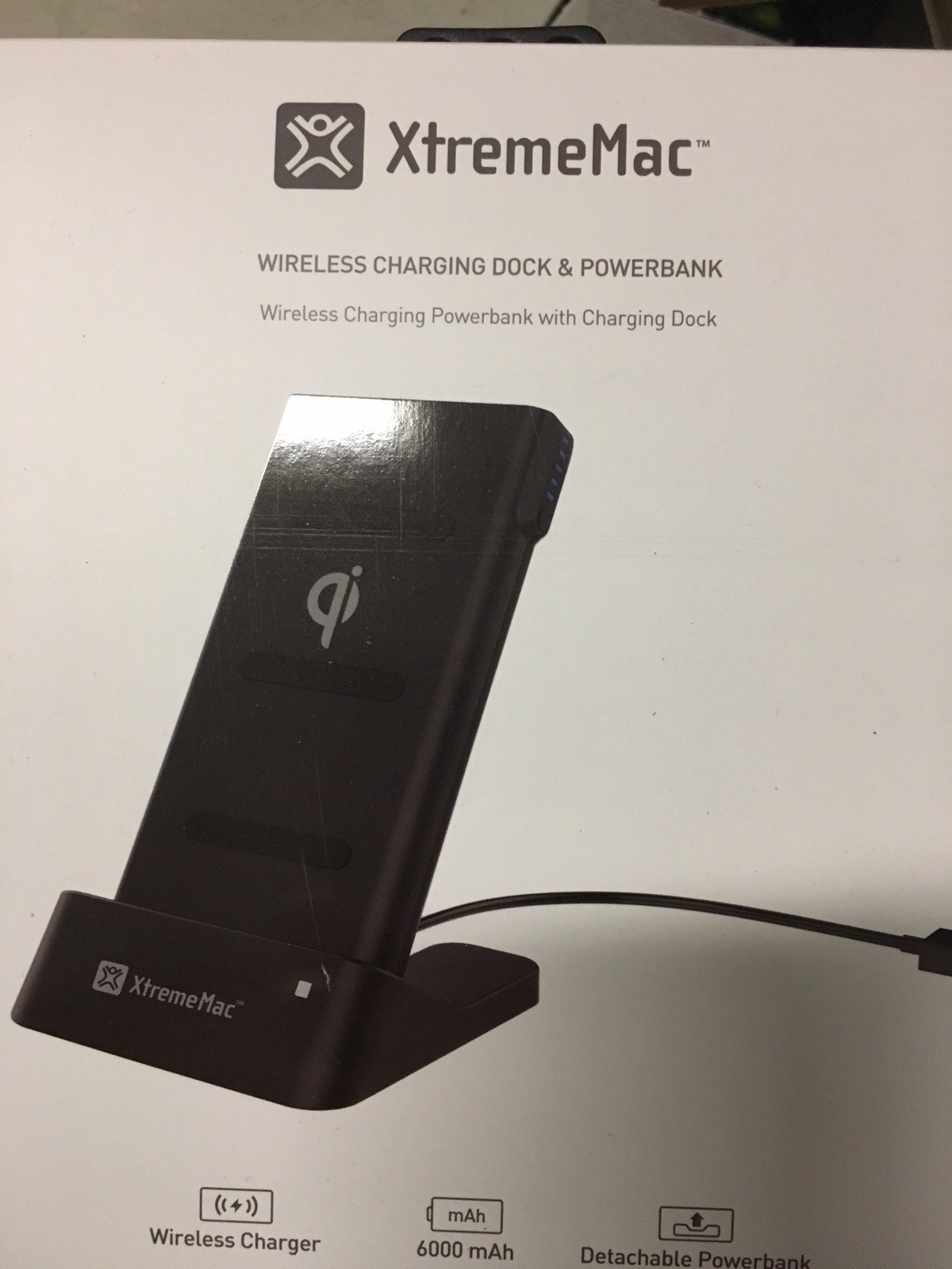 Batterie externe charge sans fil Xstrememac Qi Powerbank Induction Rapide iPhone Samsung - 3