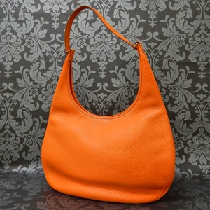 orange shoulder bag