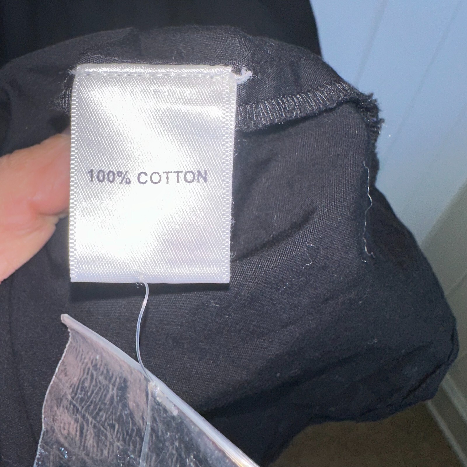 MILLE Resort and Travel Dress  Small Black Celeste 100% Cotton Dress Classic