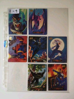 MARVEL MASTERPIECES 1994 EINZELKARTENAUSWAHL