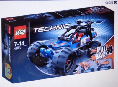 LEGO Technic 42010 Action Race Buggy Pull Back Antrieb 2013 vom AFOL 100%