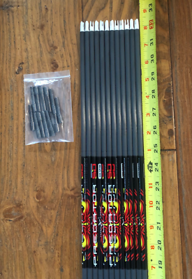 #ad Carbon Express Arrows Predator SD 300 Spine 12 PK MPN 51169 W Inserts $69.97