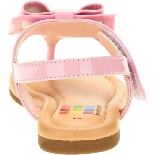 Healthtex Patent Bow Pink Sandal Toddler Girls Various Sizes NWT - Изображение 4 из 4