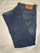 Levi Strauss Slim Bootcut Blue Jeans #527 - Size  36/30