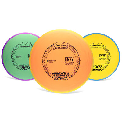 Axiom Disc Golf James Conrad Signature Electron Envy Putter 3/3/0/2 - Choose Exa