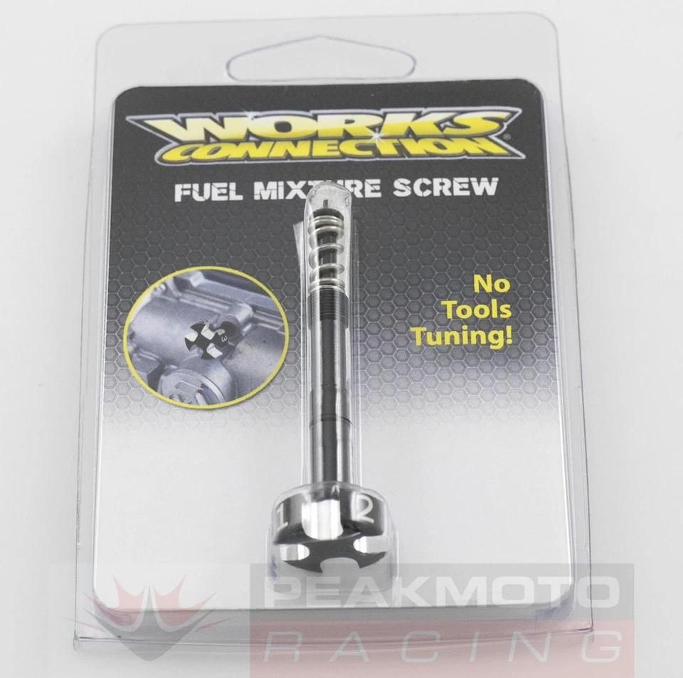 Works Connection 26-106 Fuel Mixture Screw Set YZ250F YZ450F CRF450R CRF250R - Image 2 of 4
