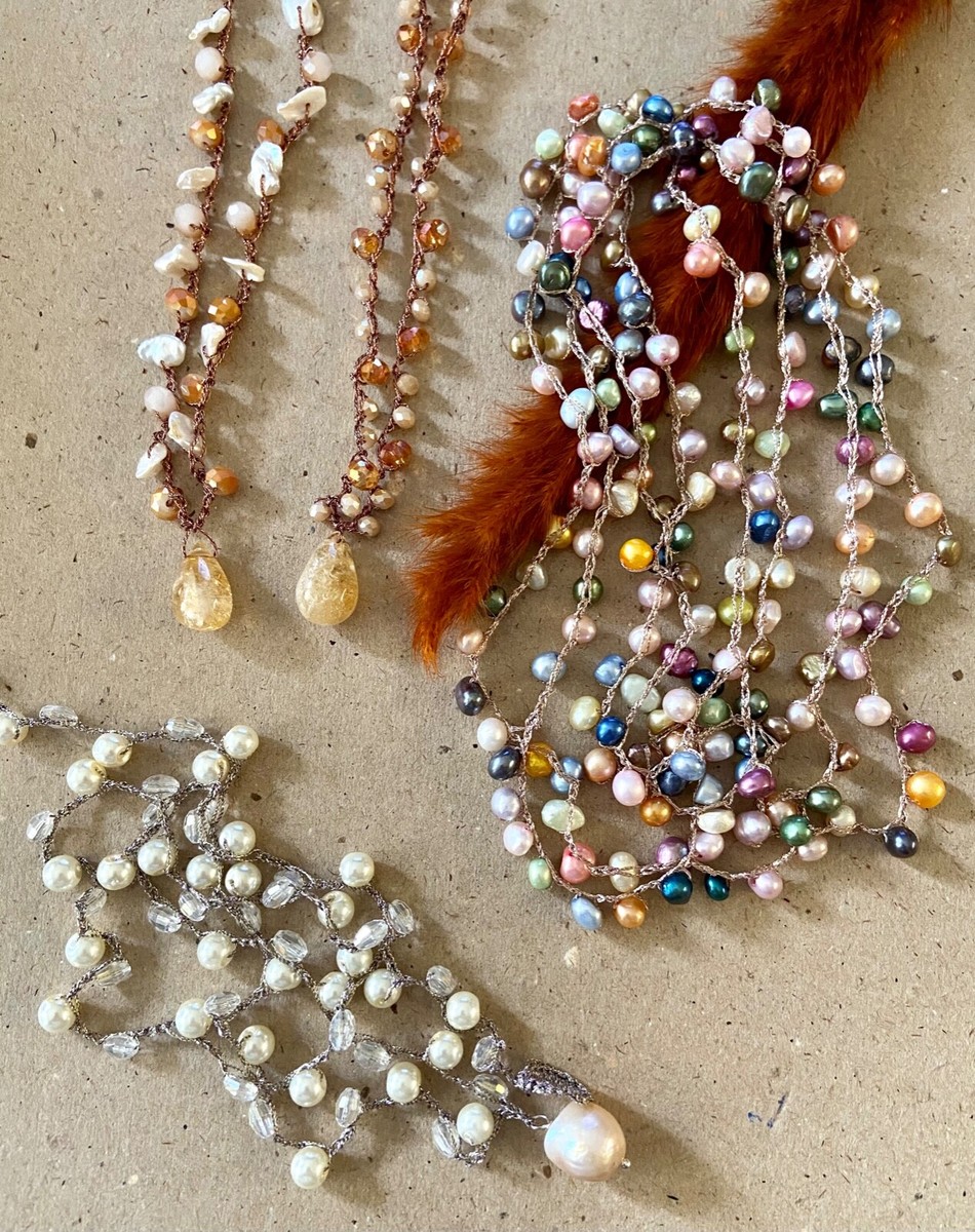 Perline Di Legno All'Uncinetto 16mm - Confezione Da 30 Pezzi | Color Azzurro | Forate Per Collane E Bracciali Fai Da Te