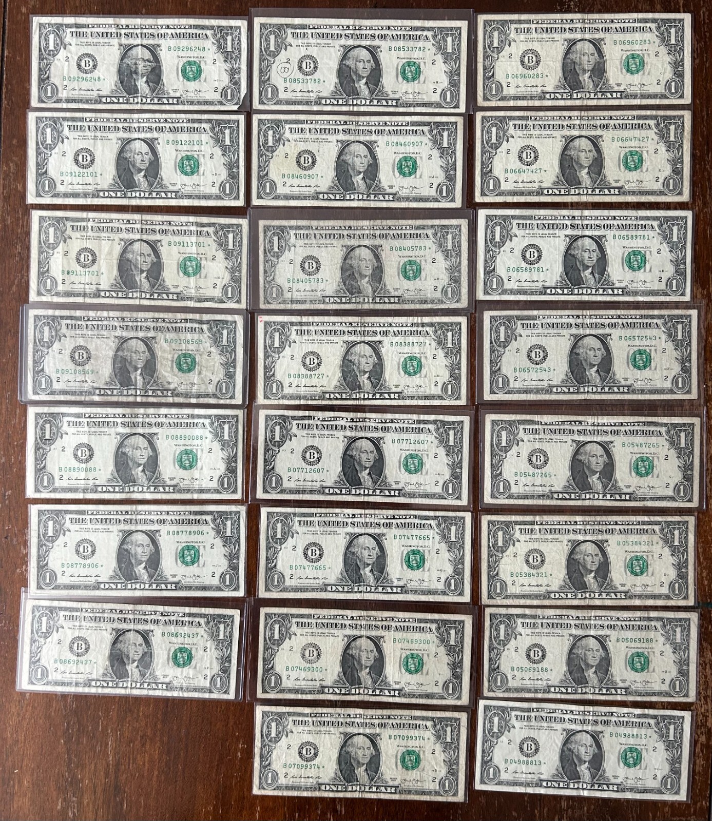 $1 One Dollar Bill (Star Notes) - B - 2013 Series - (1) One Note | eBay