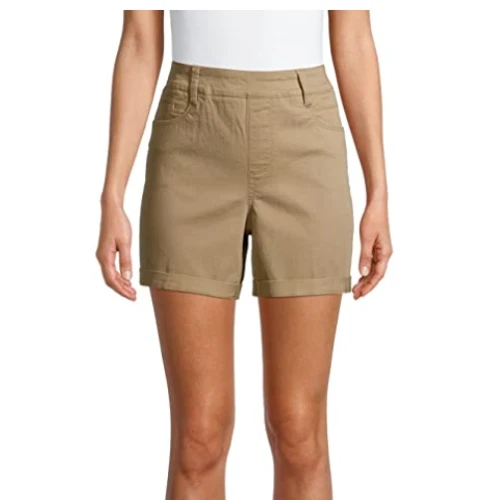 Pull on cargo shorts womens 2025