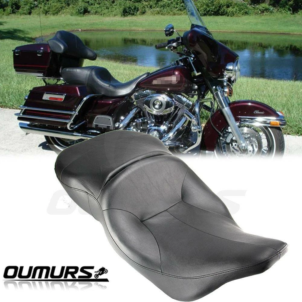 Soporte De Alforjas Rigidas Twin Rail Para Harley Road King 97-08
