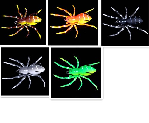 New Lure Fake Bait 8Cm-7G Bionic Soft Frog Bait Simulation Spider Lure Bait Fish - Picture 8 of 14