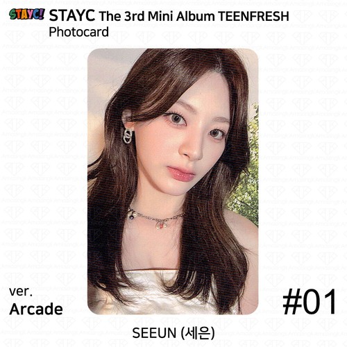 StayC 3rd Mini Album TEENFRESH Original Ver Digipack Ver Photocard 4cut Photo - Picture 69 of 120