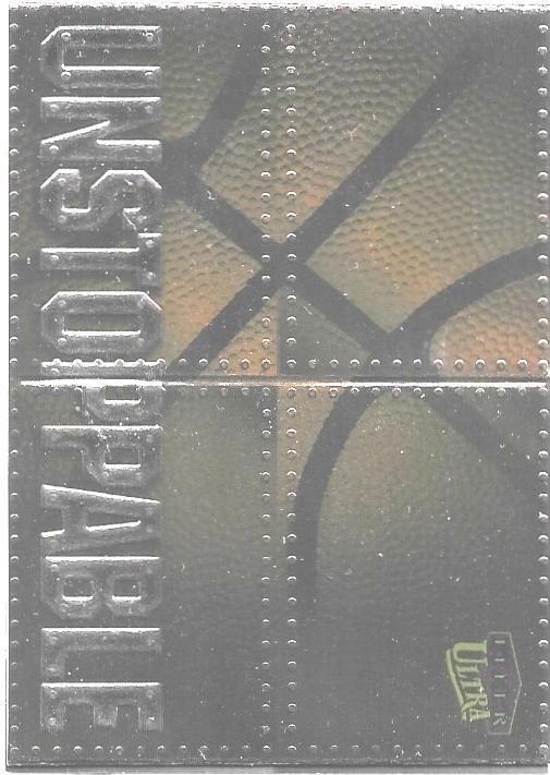 KOBE BRYANT 1998-99 Fleer Ultra UNSTOPPABLE card #12 Los Angeles Lakers NR MT