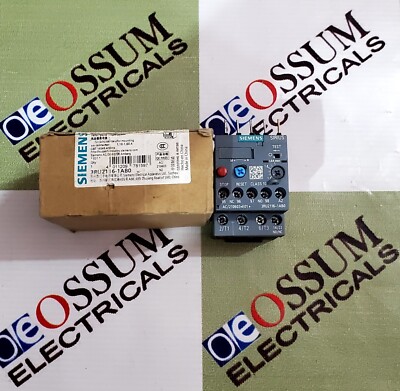 SIEMENS 3RU2116-1AB0 THERMISCHES ÜBERLASTRELAISBEREICH 1,10-1,60 AMP KOSTENLO...
