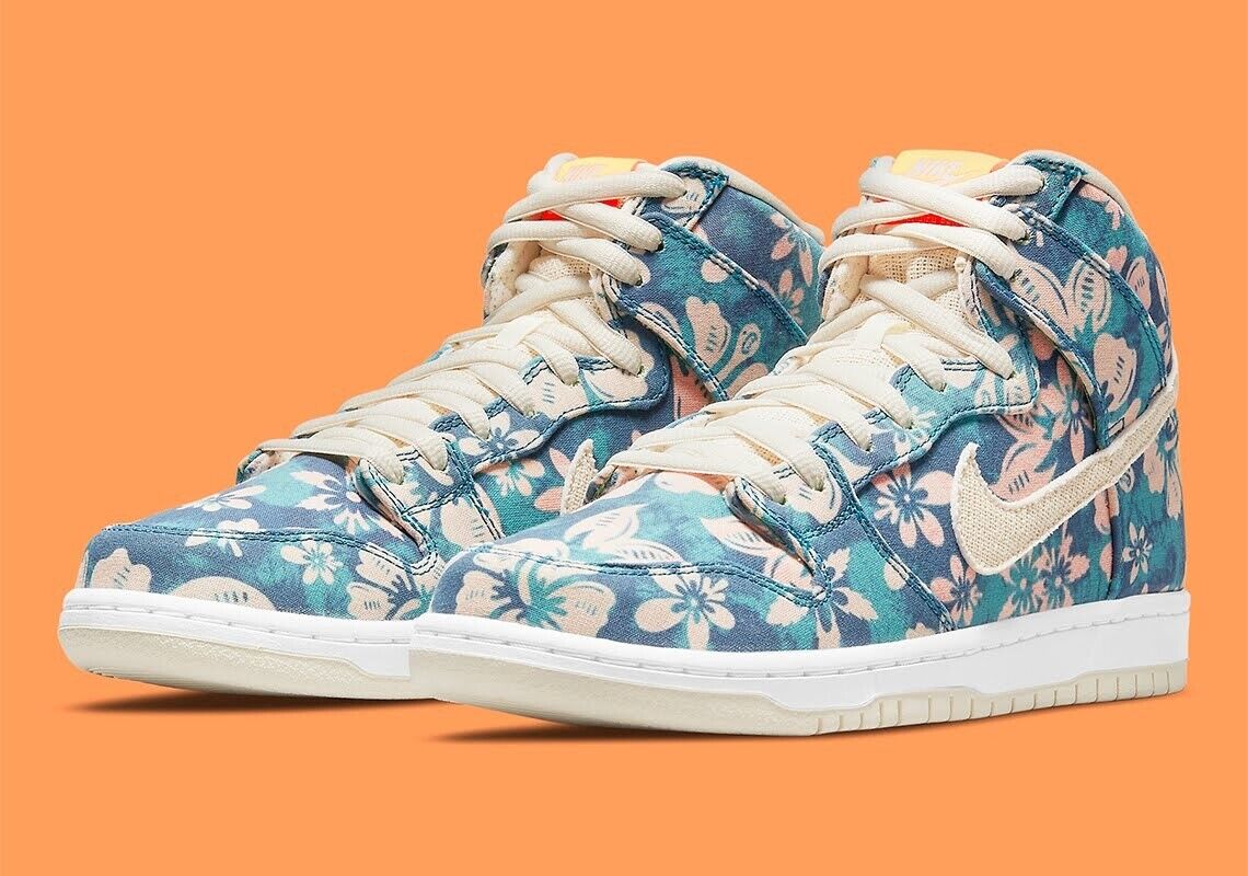 Men's Size 10 Nike SB Dunk High Pro QS 'Hawaii Maui Wowie Men's Size 10 Nike SB Dunk High Pro QS 'Hawaii Maui Wowie