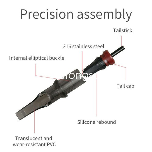 Mast Tattoo Supplies Cartridge Needles Permanent Makup RL RS RM M1 for Kit - Picture 8 of 36