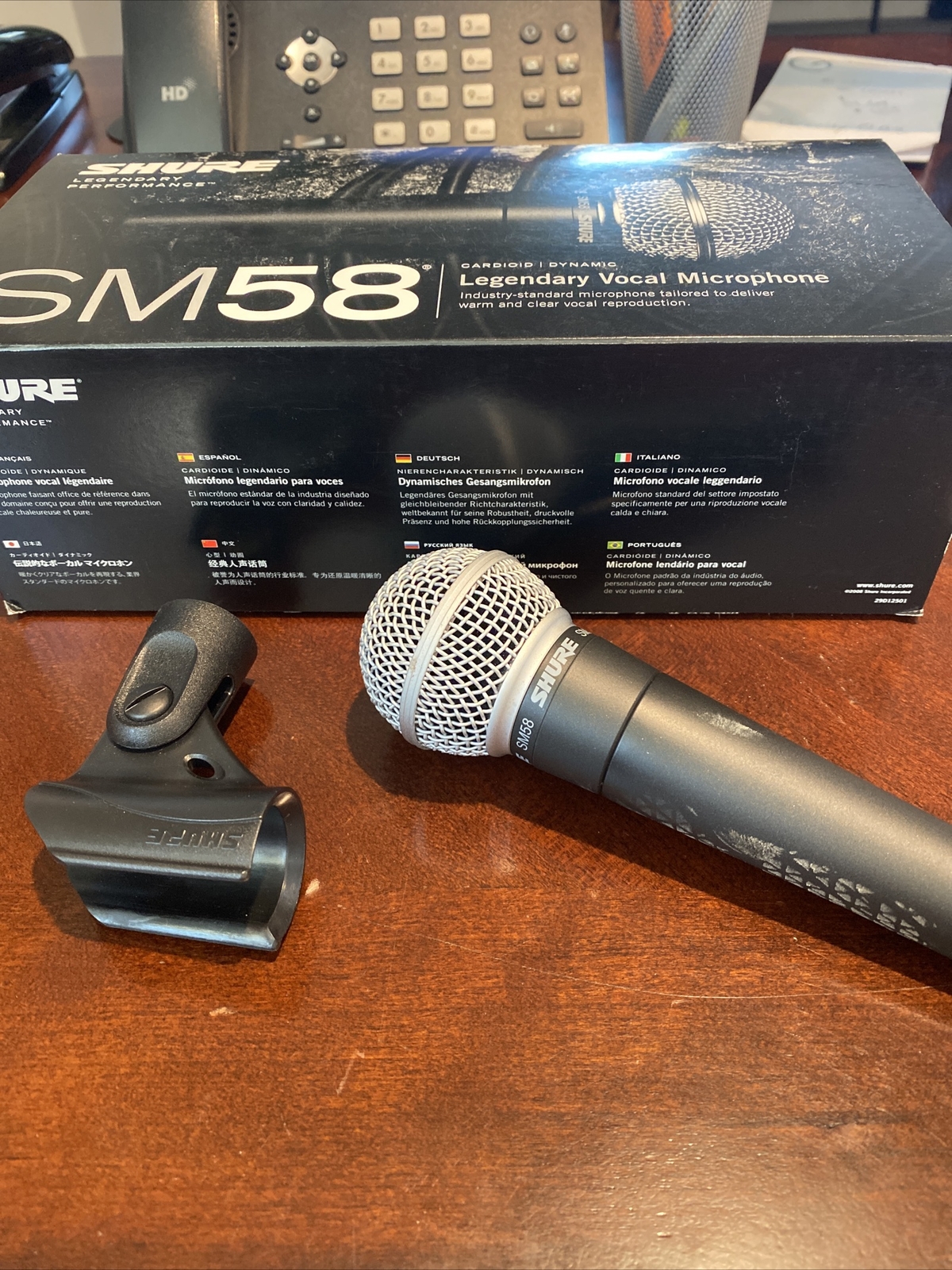 Shure SM58LC Cardioid Dynamic Microphone 42406051262 eBay