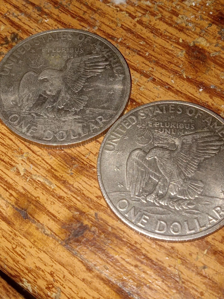 coins 1971 eisenhower dollar - Image 3 of 4