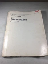 FMC Wayne Model 973/984 Sweeper Service Manual