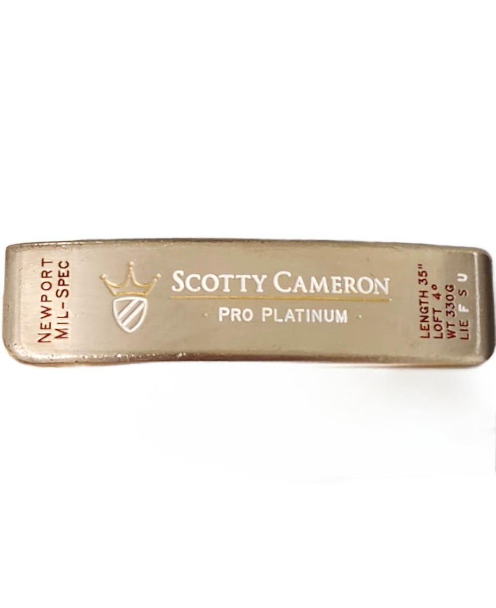 Scotty Cameron - 【超希少良品】 プロプラチナム ニューポート ミルスペック 330G/35インチ Titleist Scotty Cameron Pro Platinum Newport Mil-Spec 35