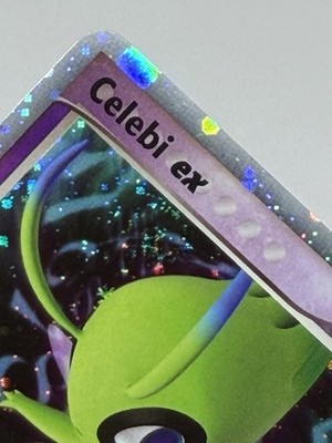 POKEMON CELEBI EX 17/17 POP SERIES 2 ULTRA RARE HOLO SWIRL BASIC