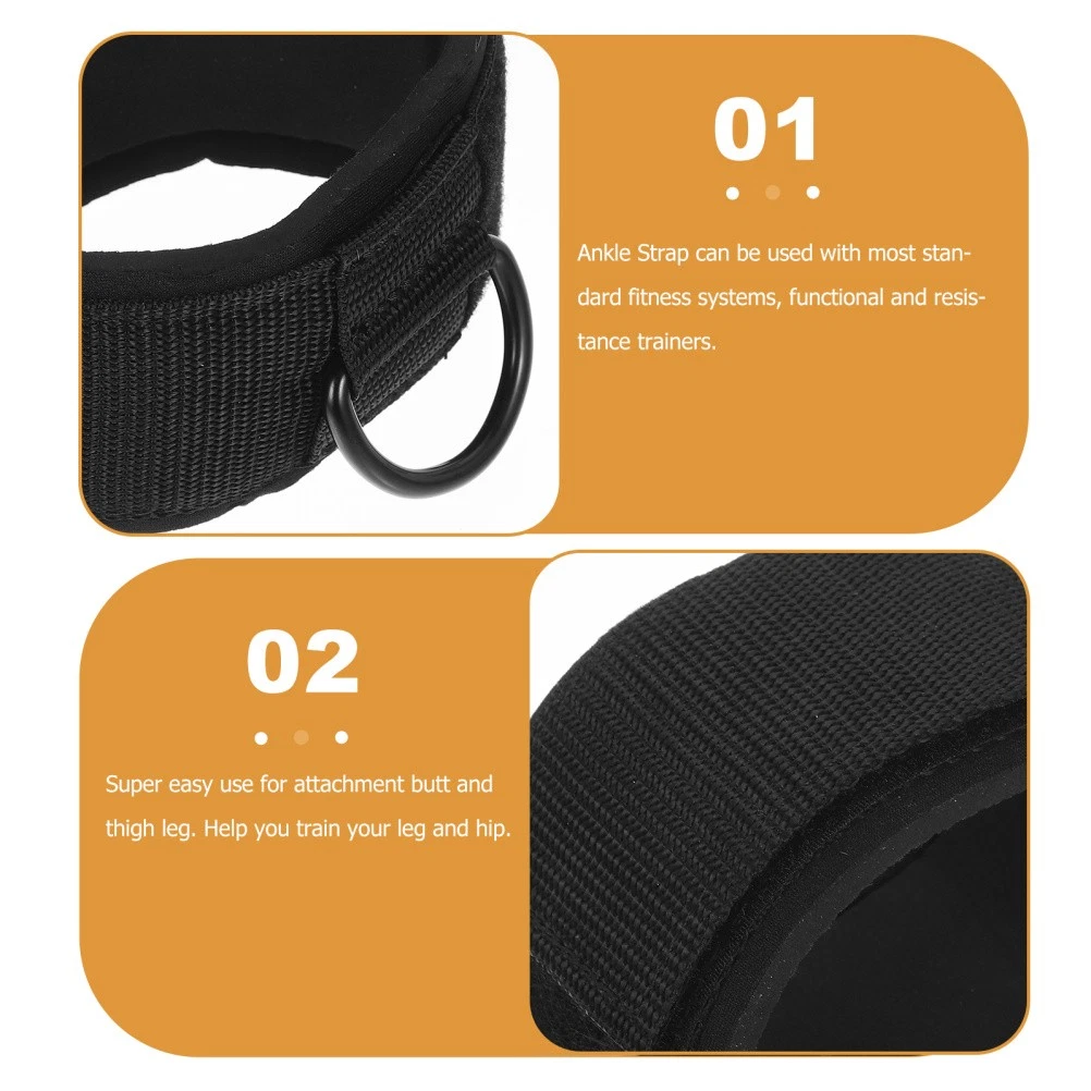 2 Pcs Knöchelbandage Sprunggelenkbandage Widerstandsbänder Knöchelschutz