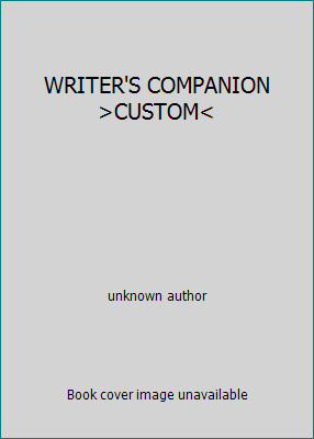 WRITER'S COMPANION CUSTOM by unknown author