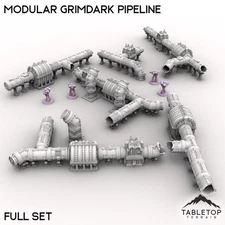 Modular Grimdark Pipeline - Grimdark Gothic Wargaming Tabletop