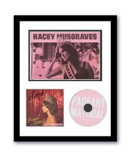Kacey Musgraves Autographed Signed 11x14 Framed CD Photo Pageant Material ACOA